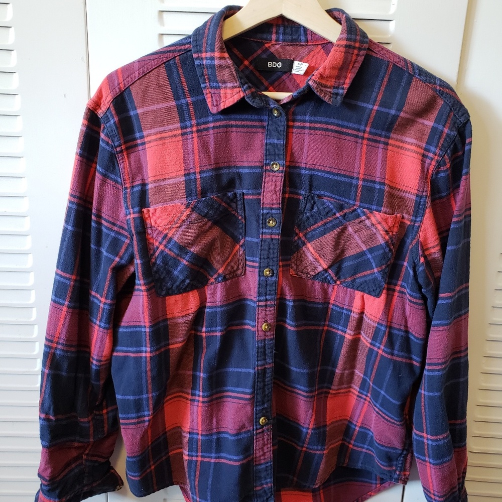 BDG Flannel button up shirt